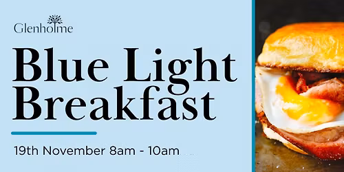 Blue Light Breakfast at Holdingham Grange