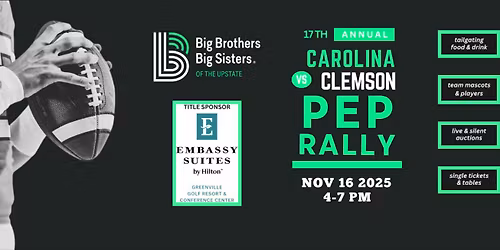 17th Annual Carolina-Clemson Pep Rally