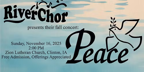RiverChor Fall Concert - Peace
