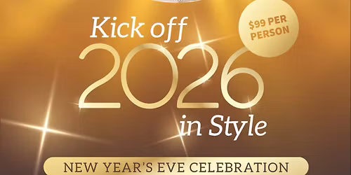 2026 New Year's Eve Dance Celebration featuring "Blue Collar" Band at Sandman Hotel & Suites Kelowna