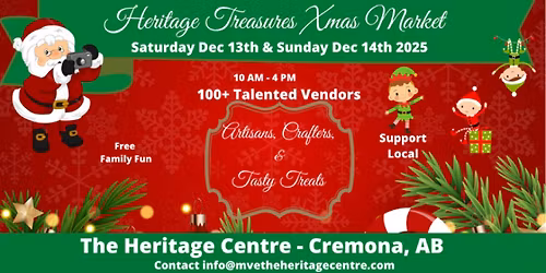 Alberta Craft Market - Heritage Treasures Christmas Market