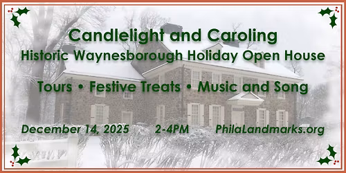 Candlelight and Caroling: A Holiday Open House