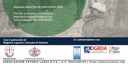 "VERDI E\/A GENOVA, CITTADINO GENOVESE" Conferenza concerto evento a cura dell'associazione Lanza