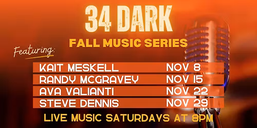 34 DARK Fall Music Series \u2013 November 8