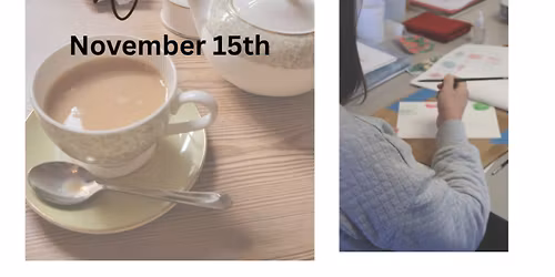 Afternoon Tea & Watercolor Workshop