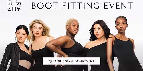 Naturalizer Boot Fitting Event at Dilliard's - Scottsdale Fashion Square