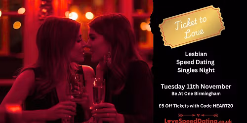 Lesbian and Bi Ladies Speed Dating Singles Night Birmingham