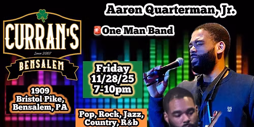Qman Live Debut At Curran's Bensalem!