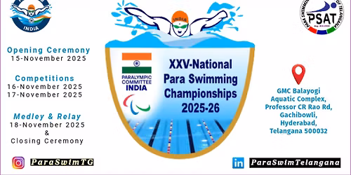 XXV-National Para Swimming Championships