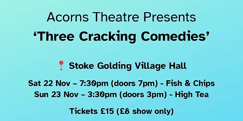 Three Cracking Comedies