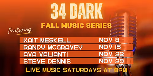 34 DARK Fall Music Series \u2013 November 22