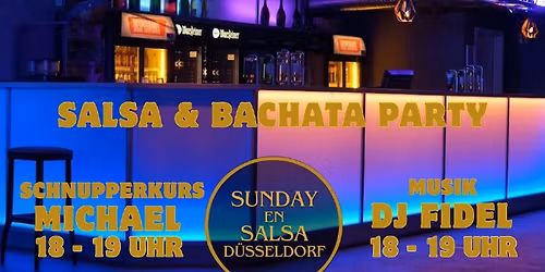 SUNDAY en SALSA \u2013 Tanze mit uns durch den Sonntag in D\u00fcsseldorf!