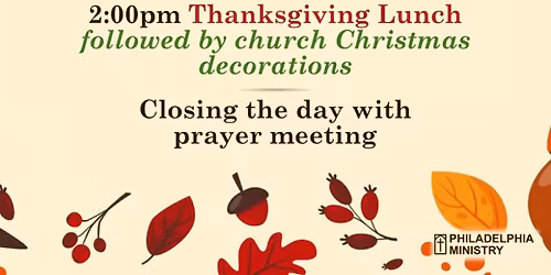 Thanksgiving Day Celebration