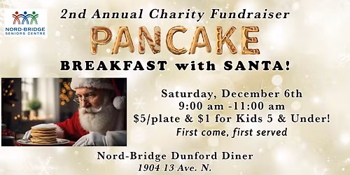 Pancake Breakfast with Santa!