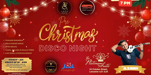 Pre-Christmas Disco Night 2025!