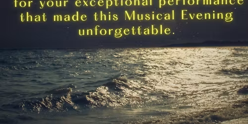 Moon Light \ud83c\udf1a Musical Eve