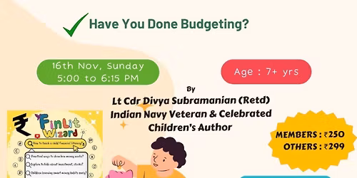 \ud83d\udcda KNOW YOUR MONEY WORKSHOP @ READNREJOICE