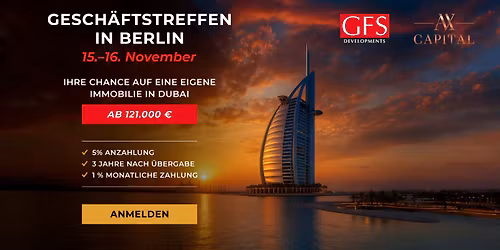 Dubai Real Estate Roadshow in Berlin - Invest from \u20ac1.220 Monthly