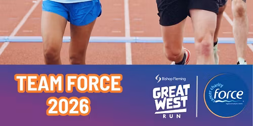 Great West Run 2026 - Run for FORCE