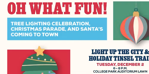Light Up the City & Holiday Tinsel Trail