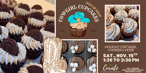 Cowgirl Cupcakes Pop-Up Shop