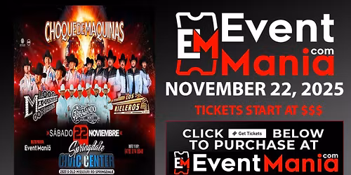 La Maquinaria Norte\u00f1a, Los Rieleros del Norte - Springdale, AR