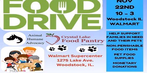 Paws & Pantries Food Drive