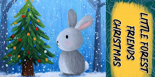 Beyond the Spectrum Art Program - Little Forest Friends Christmas Acrylic