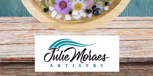 Pressed Flower Resin Tray ~ADVANCED RESERVATION REQUIRED