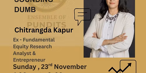 How to gossip about the market without sounding dumb - hosted by The Ensemble of Pundits