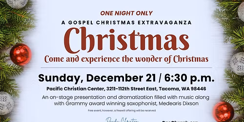 A Gospel Christmas Extravaganza