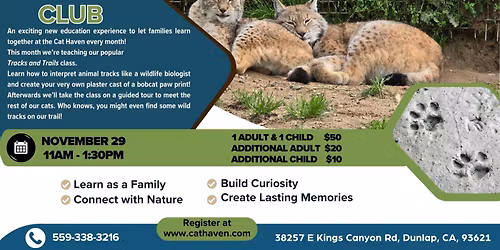 Family Cub Club Class