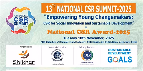 13th National CSR Summit & Awards 2025