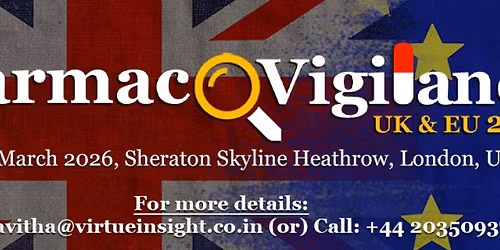 40th Pharmacovigilance UK & EU 2026