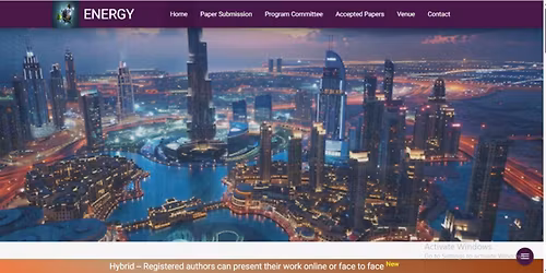 3rd International Conference on Energy (ENERGY 2025)