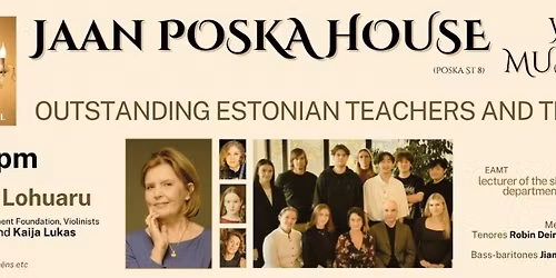 Jaan Poska House Music Salon Concerts