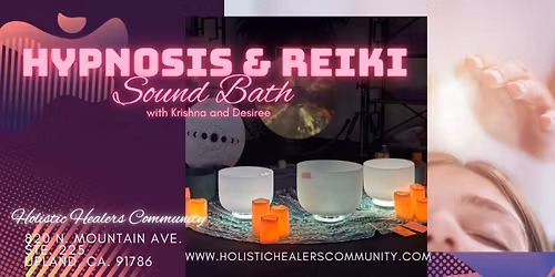 Hypnosis & Reiki Sound Bath - Manifesting Gateway