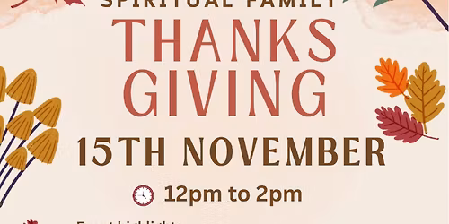 Spiritual Family Thanksgiving