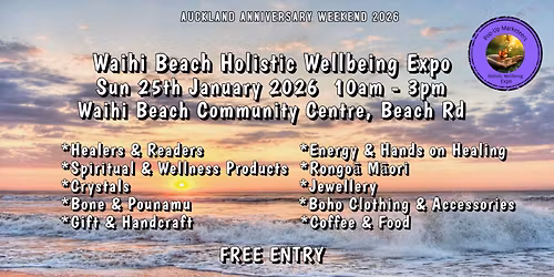 Waihi Beach Holistic Wellbeing Expo 2026