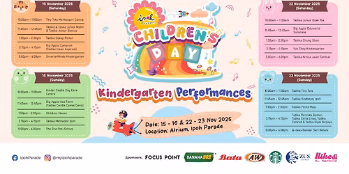 Ipoh Parade Children\u2019s Day \u2013 Kindergarten Performances