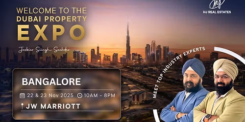 Upcoming Dubai Real Estate Expo in Bangalore \u2013 Register Now for Free Entry