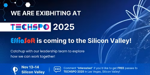 EffiaSoft Powers the Future of Business Tech at TECHSPO Silicon Valley 2025