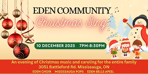 Eden Community Christmas Sing