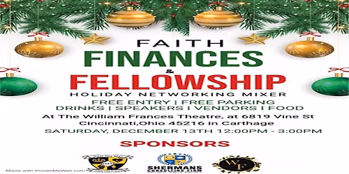Faith, Finance & Fellowship Holiday Mixer