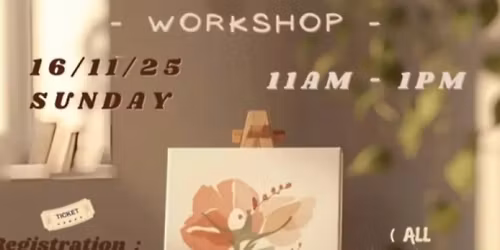 Mini Canvas Workshop by Vizhi Handicrafts 