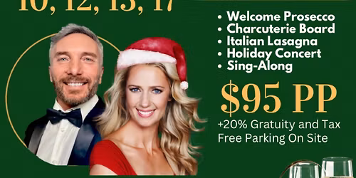 \u2744\ufe0f Holiday & Christmas Sing-Along Dinner Show
