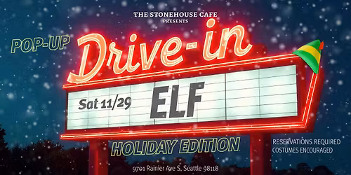 POPUP Drie In Movie Night: Elf