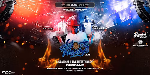 LA GENTE PESADA BRISBANE SALSA NIGHT