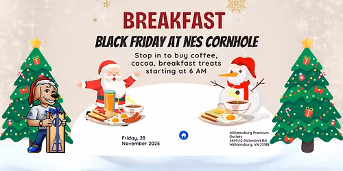 Black Friday Breakfast and Vendor Village Pop Up Shop