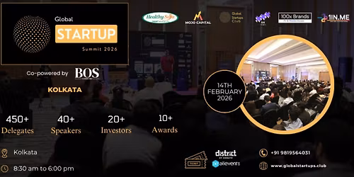 Global Startup Summit 2025 | Kolkata